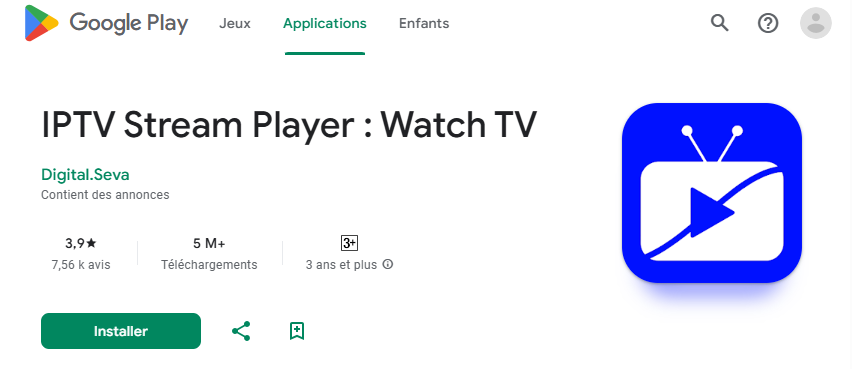 IPTV Stream Player