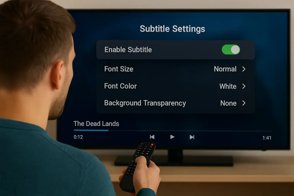 How to Turn on Subtitles on IPTV